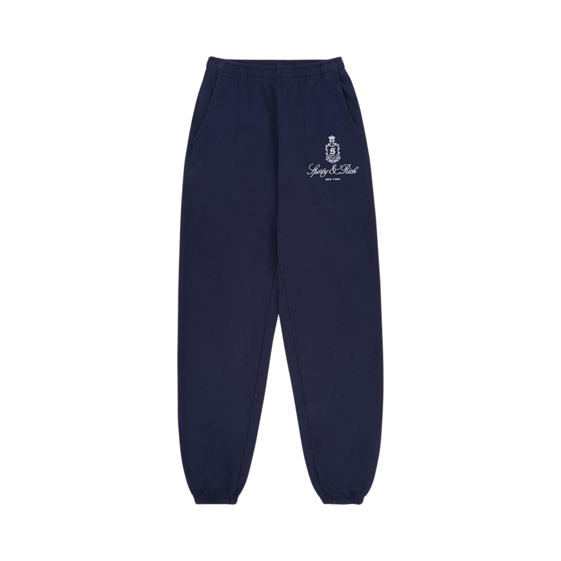 PA036606231BL Sporty & Rich Vendome Sweatpants Navy White