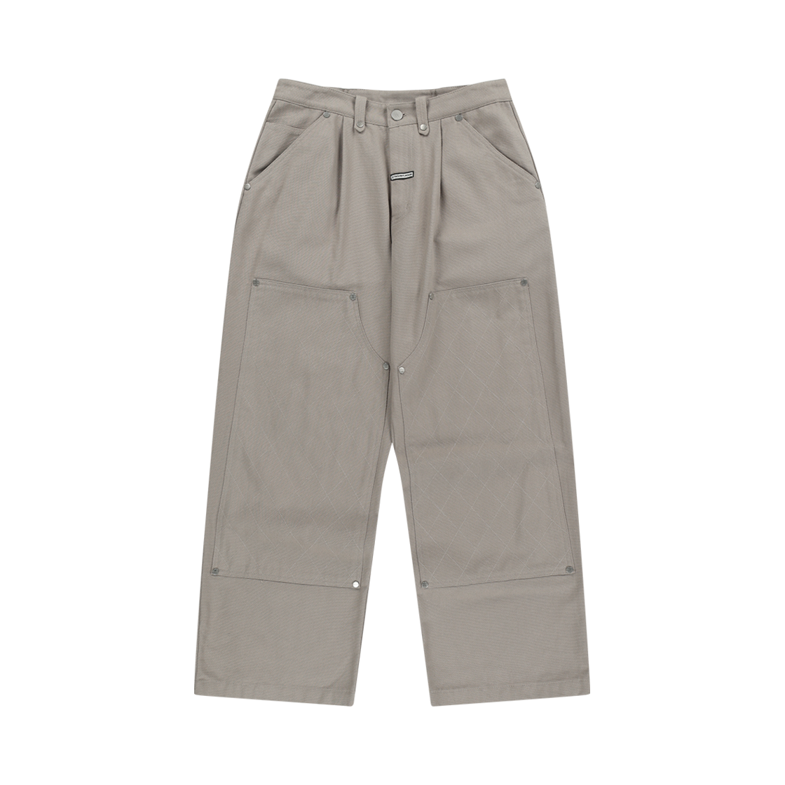 VH2EFUPA16ASA Thevinylhouse Stitch Double Knee Pants Sand