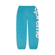 Supreme Spellout Track Pants Aqua - 21SS