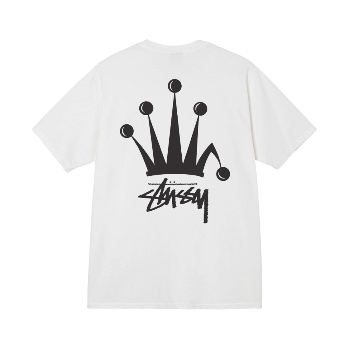 스투시 리갈 크라운 티셔츠 내츄럴