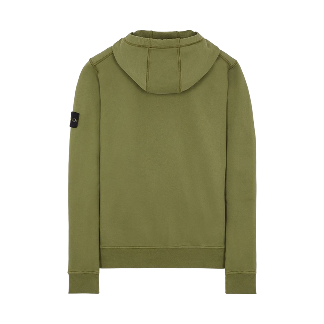 스톤 아일랜드 64151 코튼 플리스 후드 스웨트셔츠 올리브 그린 - 22SS(Stone Island 64151 Cotton Fleece Hooded Sweatshirt Olive Green - 22SS) - 2