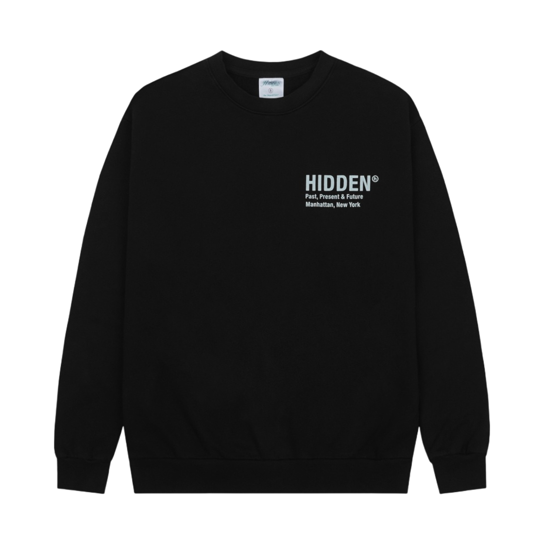 히든 NY 로고 크루넥 블랙(Hidden NY Logo Crewneck Black) - 2
