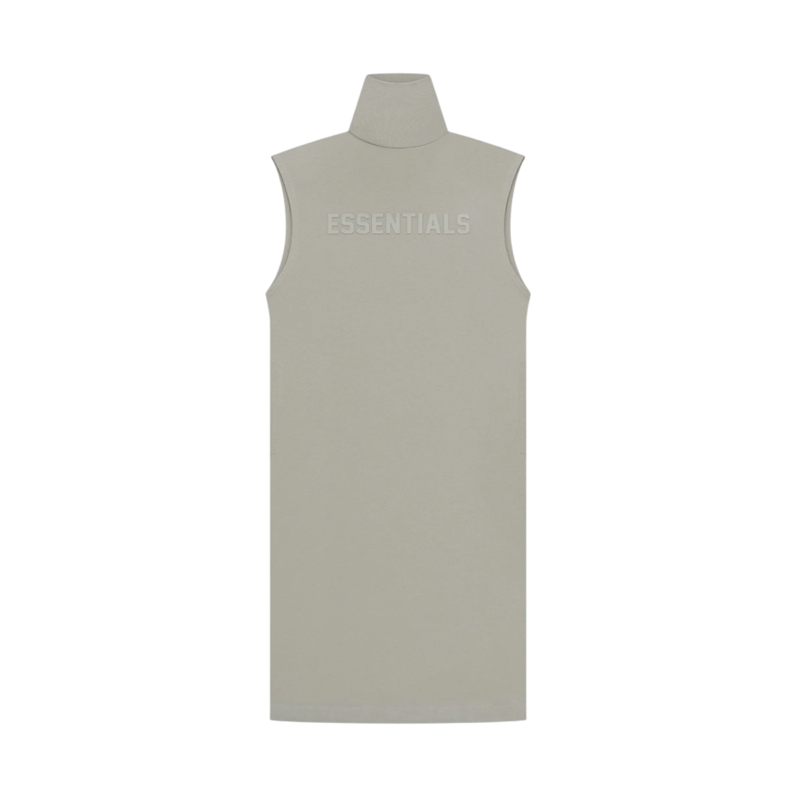 (W) 에센셜 슬리브리스 티셔츠 드레스 실 - 23SS((W) Essentials Sleeveless T-Shirt Dress Seal - 23SS) - 1