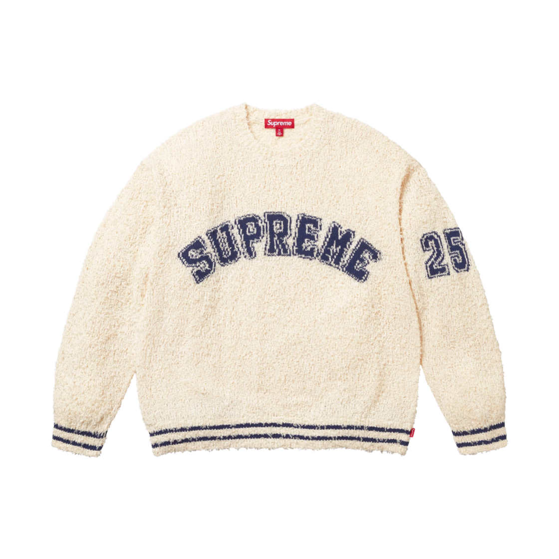 슈프림 텍스쳐드 아크 스웨터 크림 - 25SS(Supreme Textured Arc Sweater Cream - 25SS)