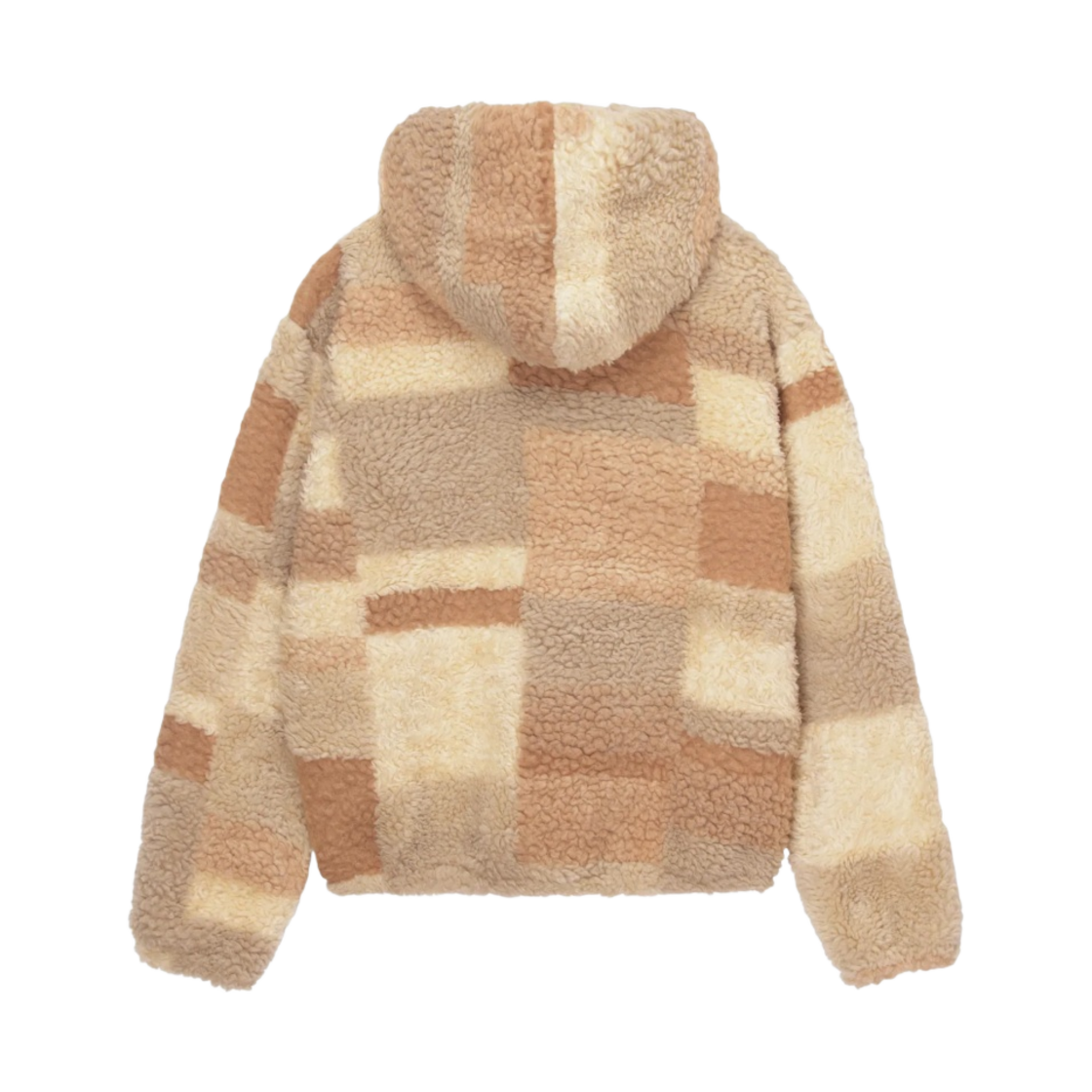 스투시 브론슨 쉐르파 후드 카키(Stussy Bronson Sherpa Hoodie Khaki) - 2