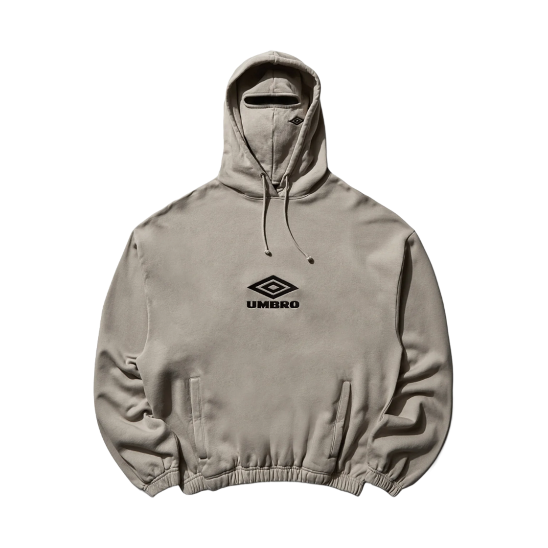 엄브로 x 슬램잼 로고 마스크 후드 토프(Umbro x Slam Jam Logo Masked Hoodie Taupe) - 1