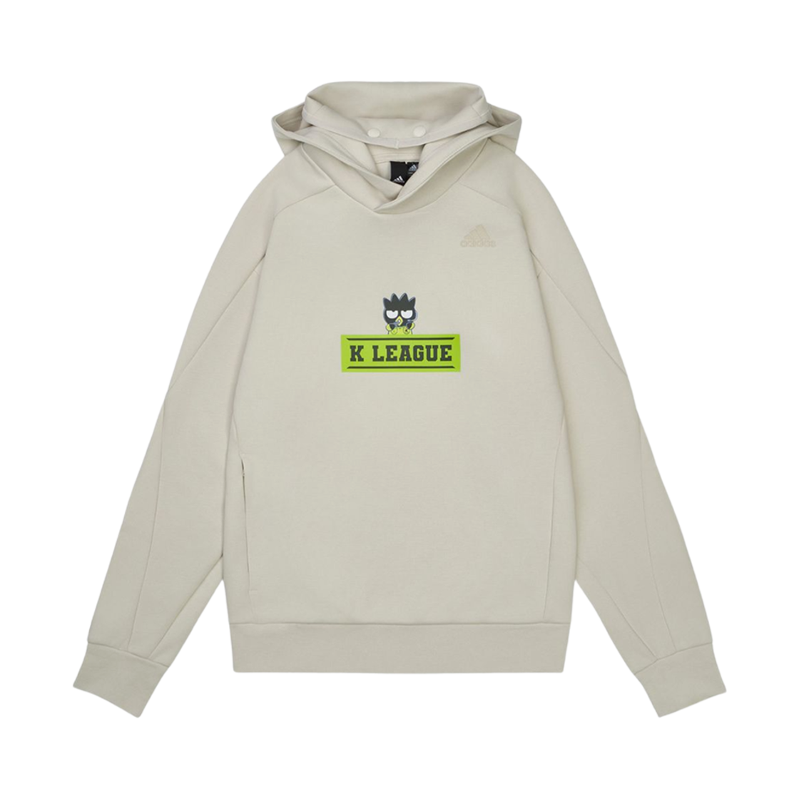K 리그 x 아디다스 x 산리오 캐릭터즈 단체컷 후드 그레이(K League x Adidas x Sanrio Characters Group Cut Hoodie Gray)
