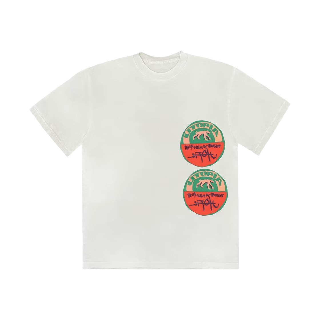 트래비스 스캇 유토피아 티셔츠 B3 화이트 팩(Travis Scott Utopia T-Shirt B3 White Pack) - 3