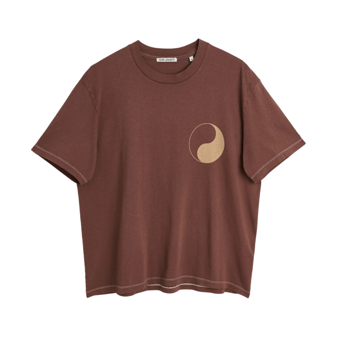 아워레가시 워크샵 박스 티셔츠 로키 로드 인양(Our Legacy Work Shop Box T-Shirt Rocky Road Yin Yang) - 1