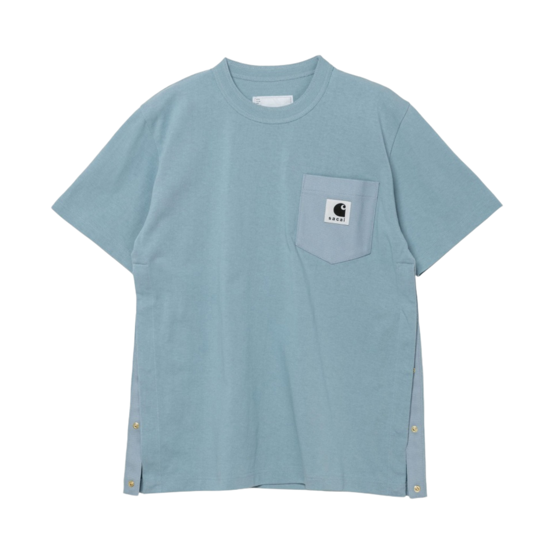 사카이 x 칼하트 WIP 티셔츠 라이트 블루(Sacai x Carhartt WIP T-Shirt Light Blue) - 1