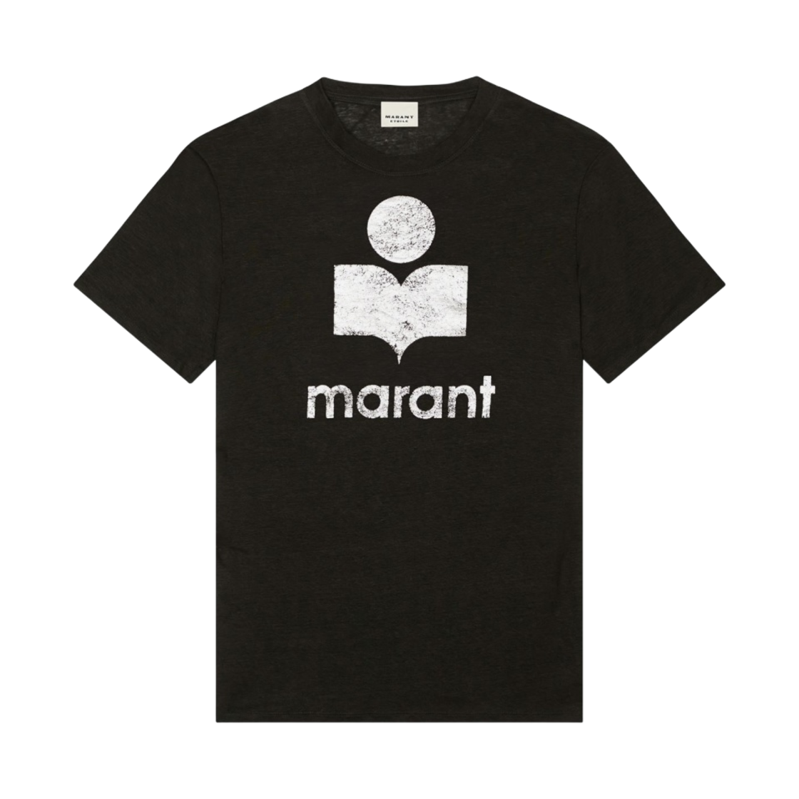 TS0001FB-A1N10E-01BK (W) Isabel Marant Zewel Logo T-Shirt Black