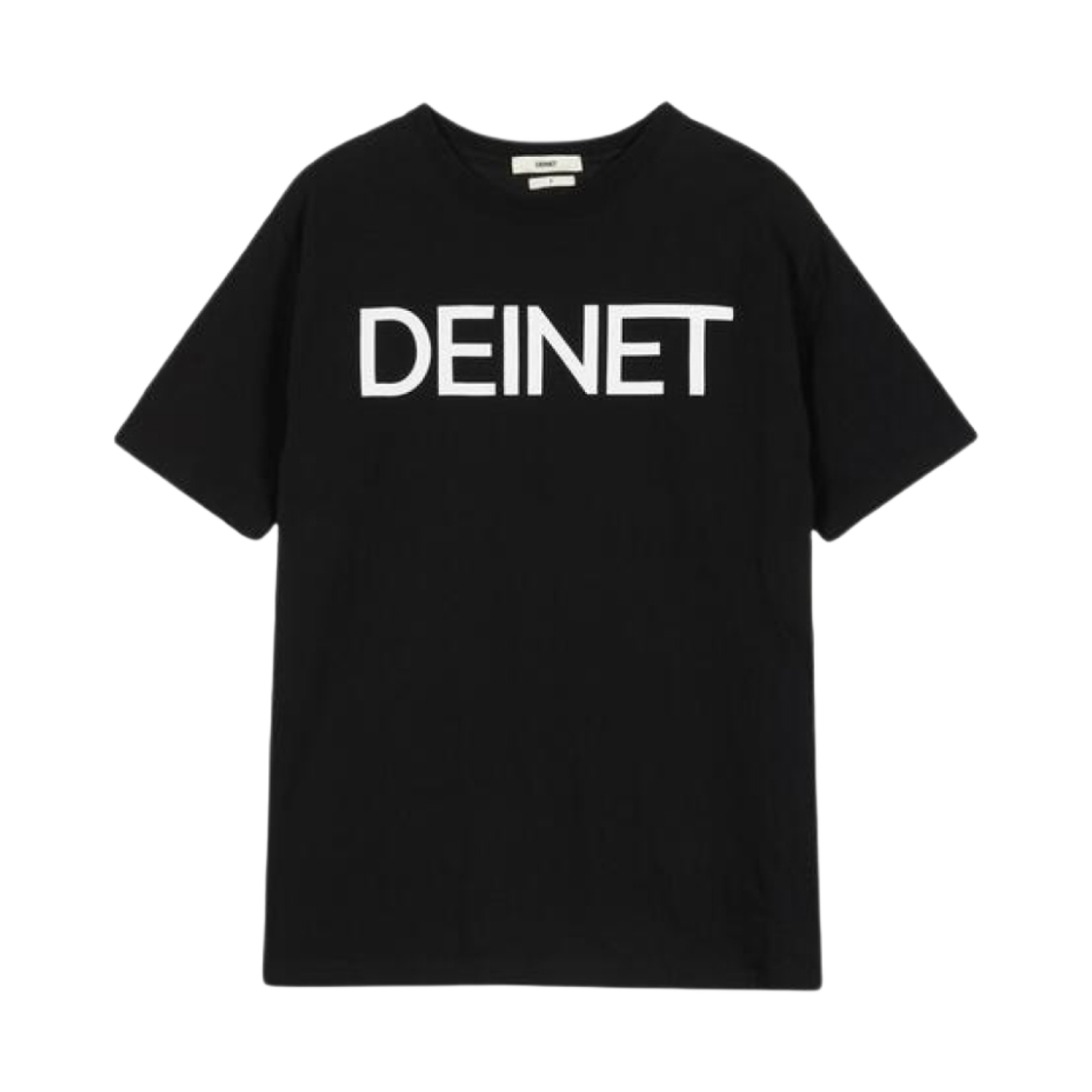 다이닛 빅 로고 티셔츠 블랙(Deinet Big Logo T-Shirt Black)