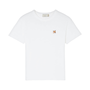 (W) Maison Kitsune Fox Head Patch Classic T-Shirt White