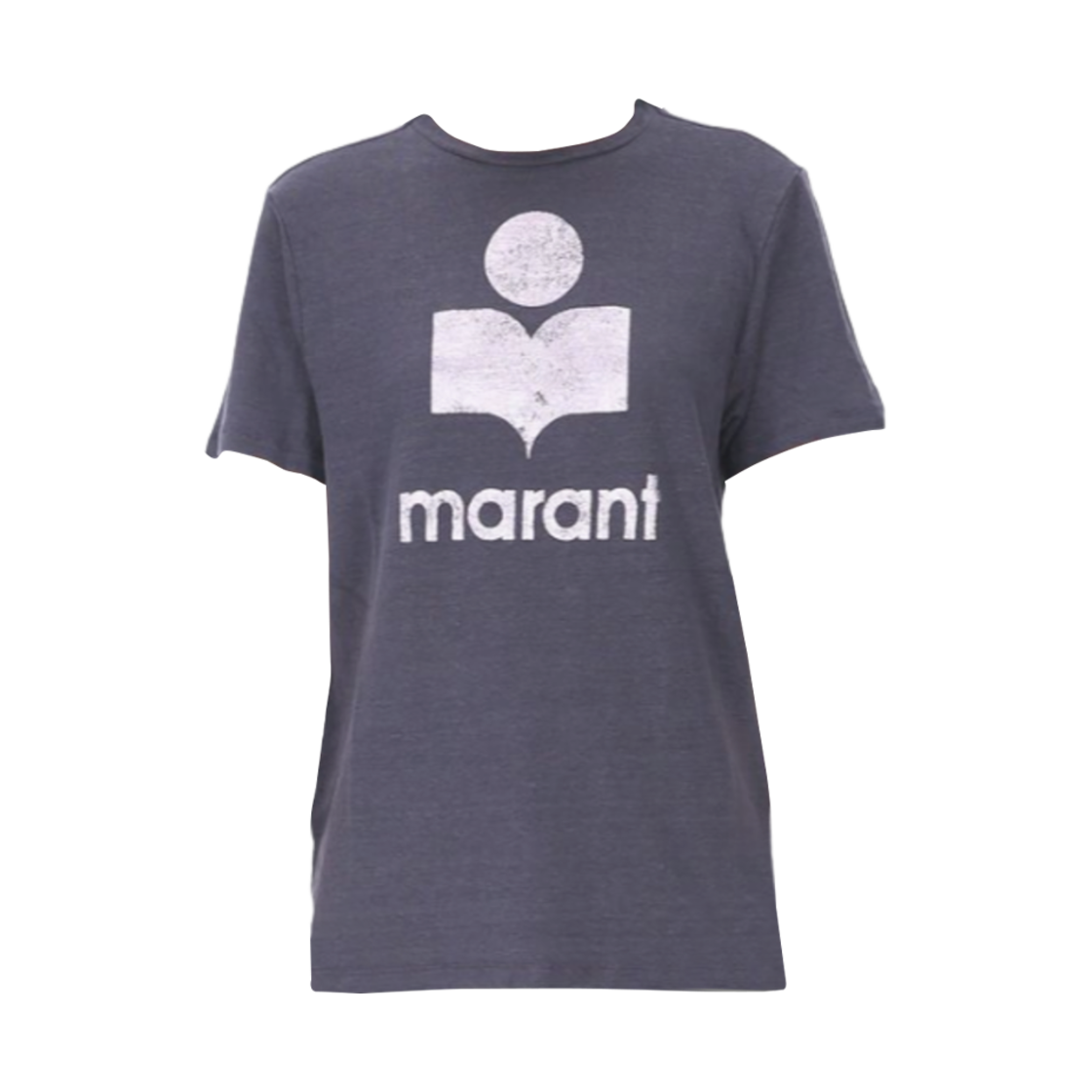 TS0001FB-A1N10E-FNLI (W) Isabel Marant Zewel Logo T-Shirt Faded Night - 25SS