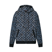 Louis Vuitton Monogram Zip-Through Cotton Hoodie Multicolor