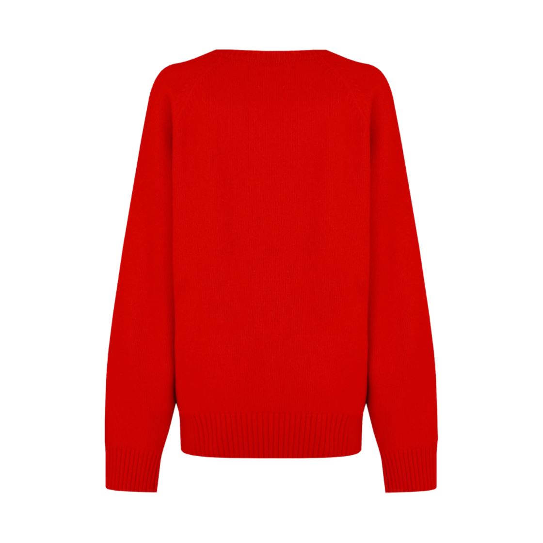 (W) 아비에무아 브이넥 울 캐시미어 스웨터 레드((W) Aviemuah V-Neck Wool Cashmere Sweater Red) - 2