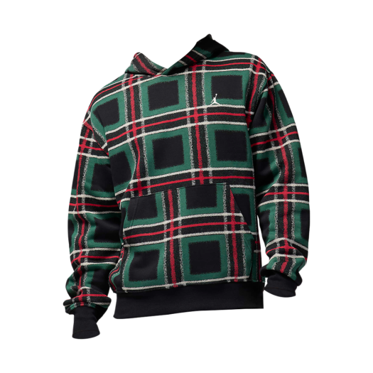 Jordan Essentials Fleece Pullover Hoodie Black Sail - Asia