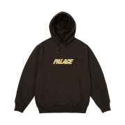 Palace Font Hood Black - 24FW