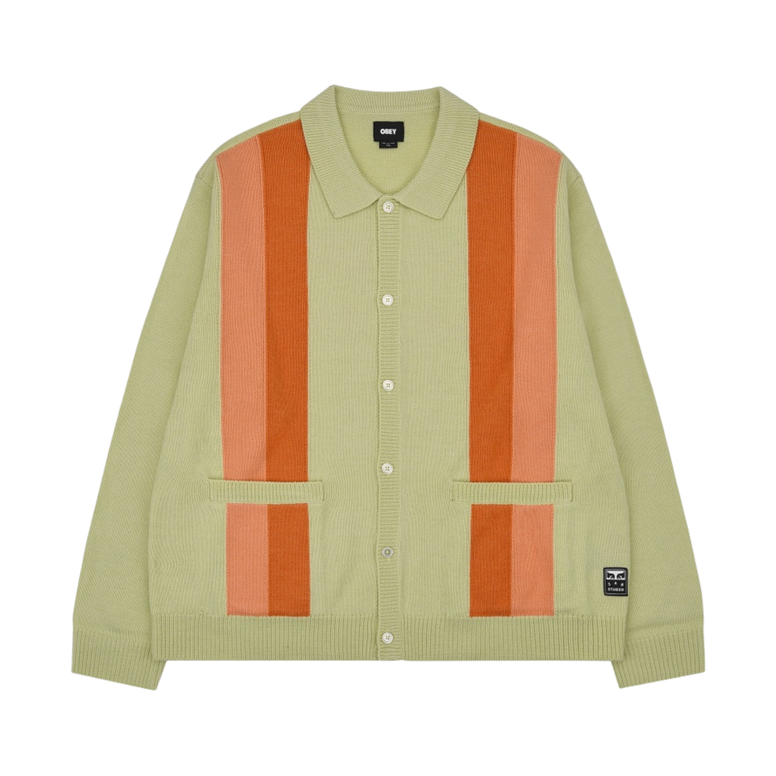 아이앱 스튜디오 x 오베이 아처 가디건 옐로우