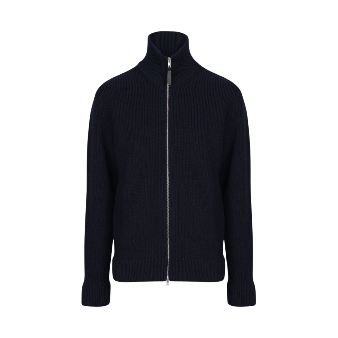 SI1HA0013S17781511F Maison Margiela Knit Zip-Up Cardigan Navy