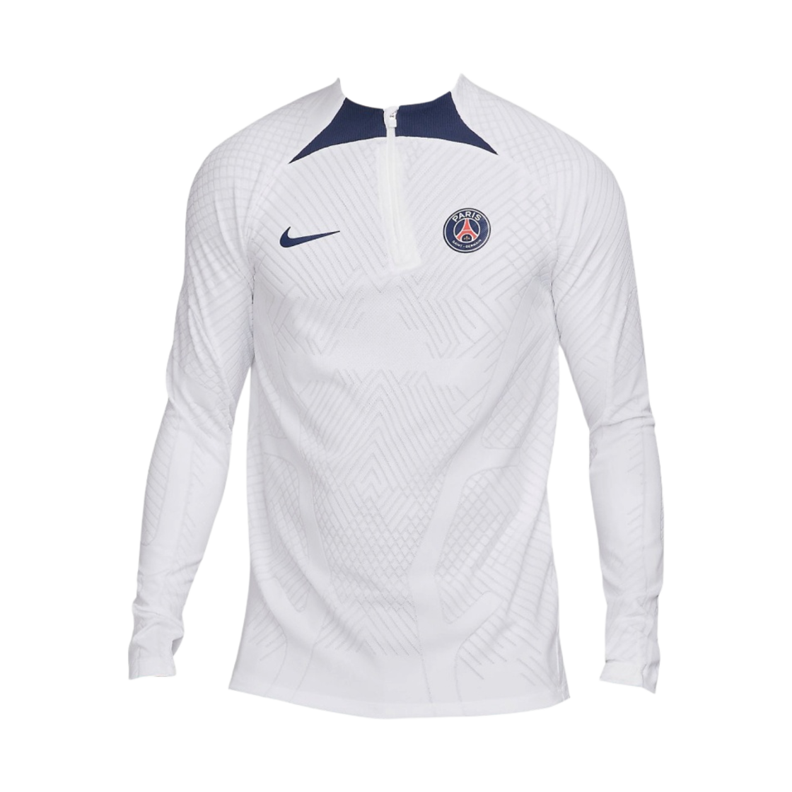 나이키 파리 생제르맹 2022/23 드라이핏 엘리트 롱슬리브 스트라이크 드릴 탑 화이트(Nike Paris Saint-Germain 2022/23 Dri-Fit Elite L/S Strike Drill Top White) - 1