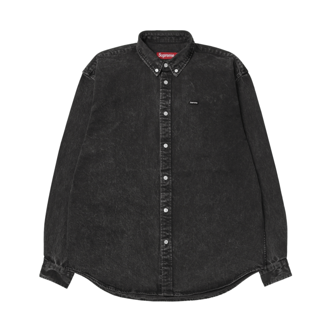 슈프림 스몰 박스 데님 셔츠 블랙 - 25SS(Supreme Small Box Denim Shirt Black - 25SS)