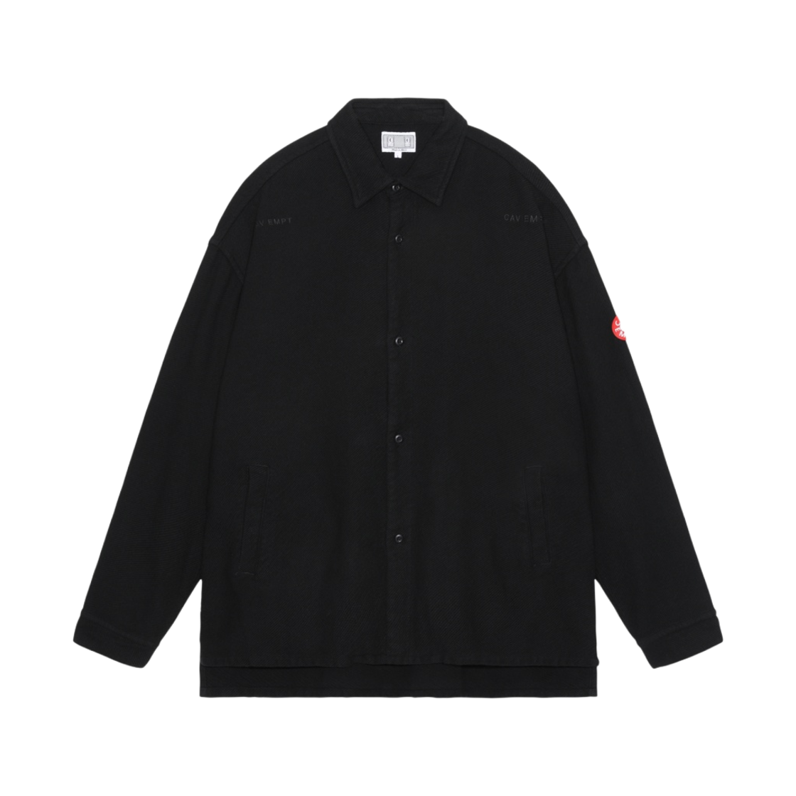 카브엠트 웰트 포켓 빅 셔츠 블랙 - 23FW(Cav Empt Welt Pockets Big Shirt Black - 23FW) - 1