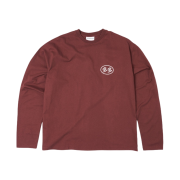 Dada Logo LS T-Shirt Burgundy