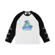 Palace x Vivienne Westwood Raglan Long Sleeve White Black - 24FW
