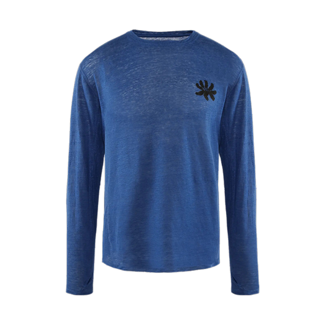 디스트릭트 비전 헴프 롱슬리브 티셔츠 오션 블루