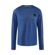 District Vision Hemp Long Sleeve T-Shirt Ocean Blue