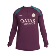 Nike Paris Saint-Germain Dri-Fit Strike Soccer Drill Top Bordeaux Geode Teal - US/EU