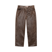 Stussy Washed Canvas Big OL' Jean Coated Dark Brown