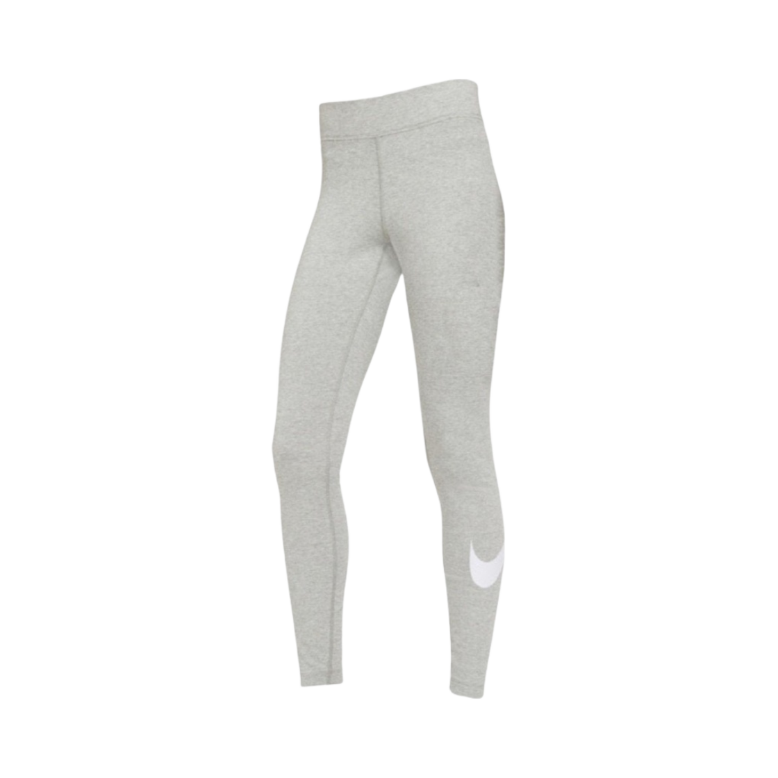 CZ8530-063 (W) Nike NSW Essential Mid Rise Swoosh Leggings Dark Grey Heather - US/EU