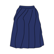 Uniqlo x Marni Balloon Shape Skirt Navy