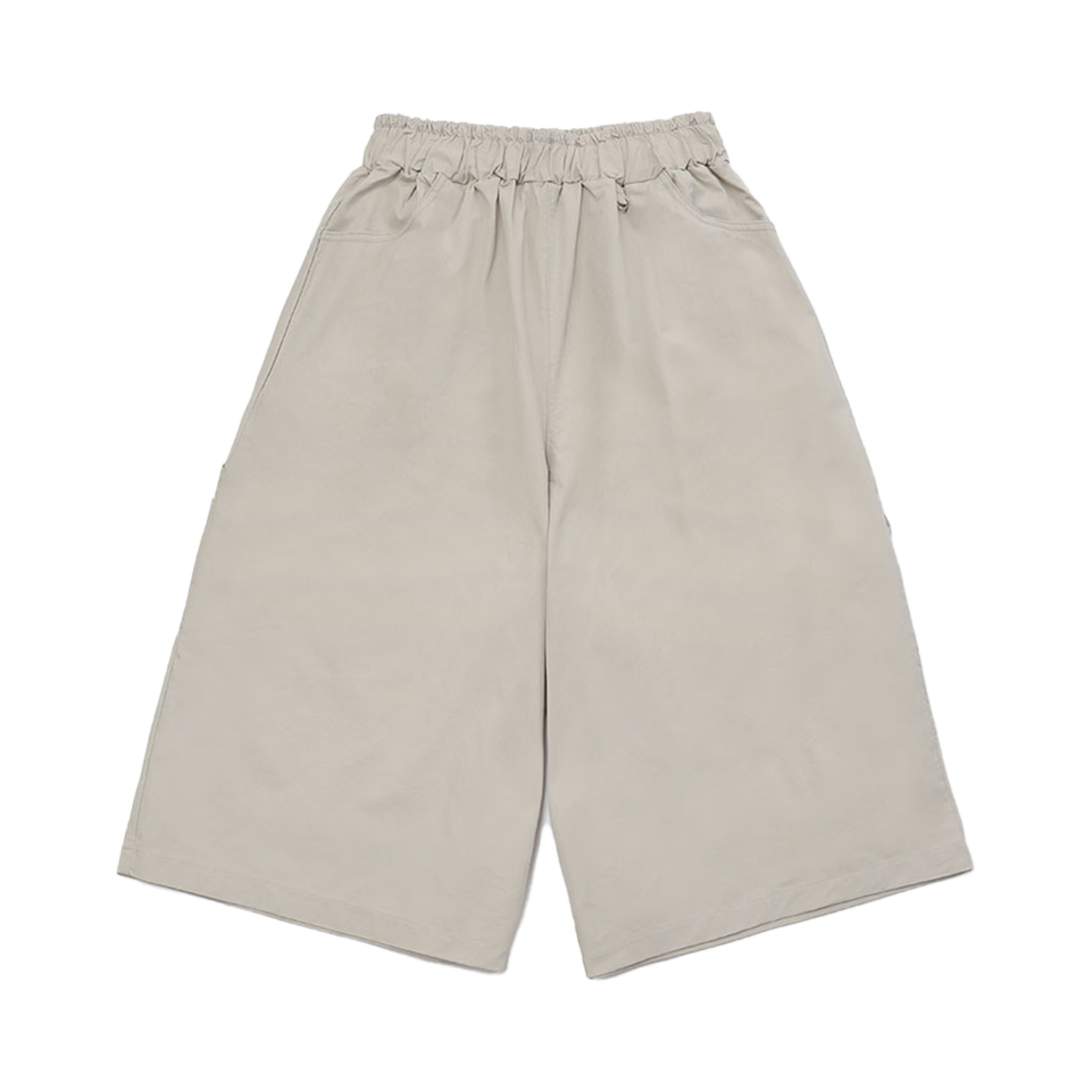 슬로우 레코드 하우스 카펜터 버뮤다 와이드 팬츠 베이지(SLOW RECORD HOUSE Carpenter Bermuda Wide Pants Beige)