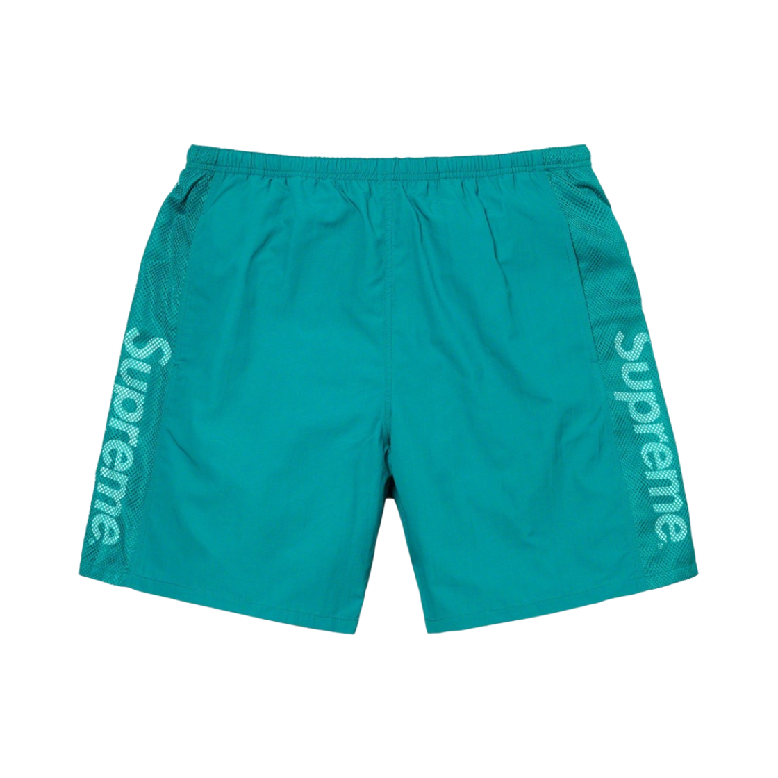 - Supreme Mesh Panel Water Shorts Bright Teal - 20SS