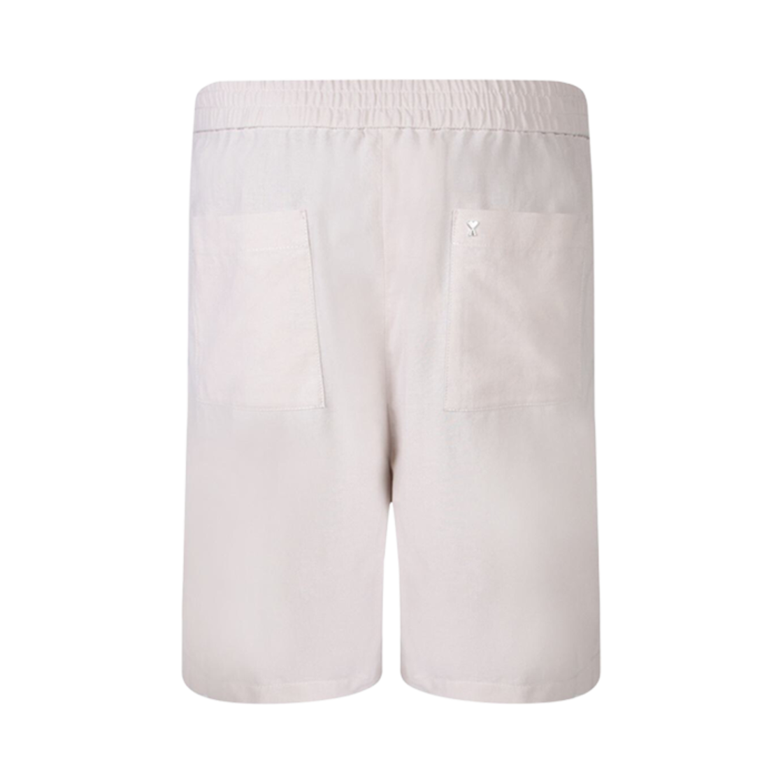 아미 알렉산드레 마티우시 코튼 쇼츠 라이트 베이지(AMI Alexandre Mattiussi Cotton Shorts Light Beige) - 2