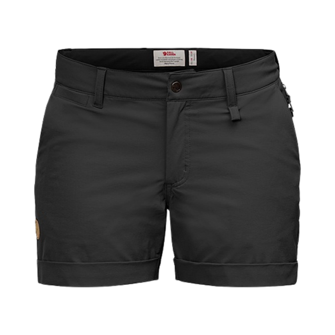 89585-550 (W) Fjallraven Abisko Stretch Shorts Black