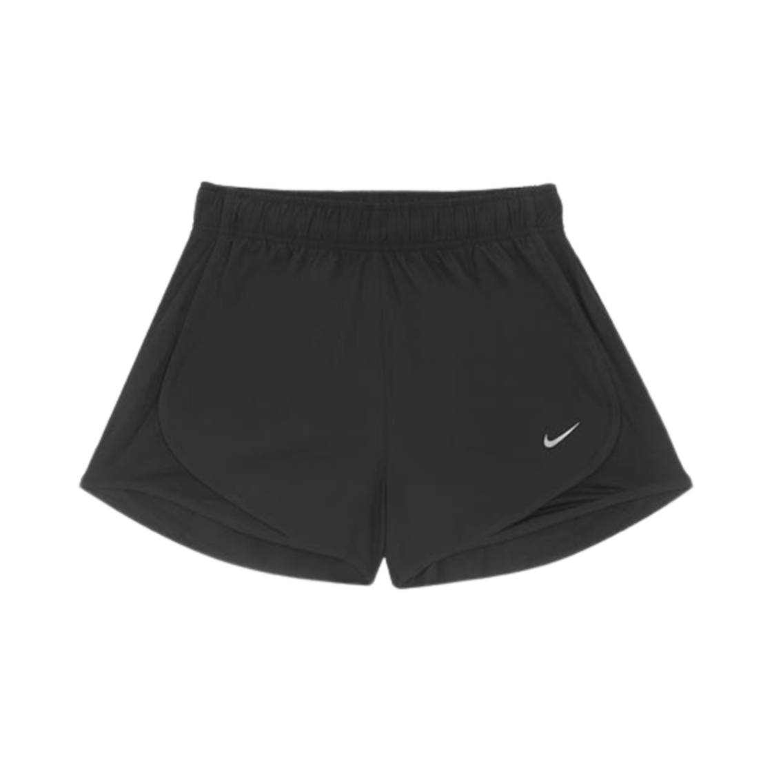 (W) 나이키 템포 드라이핏 미드라이즈 브리프 라인드 러닝 쇼츠 블랙 - 아시아((W) Nike Tempo Dri-Fit Mid-Rise Brief Lined Running Shorts Black - Asia) - 1