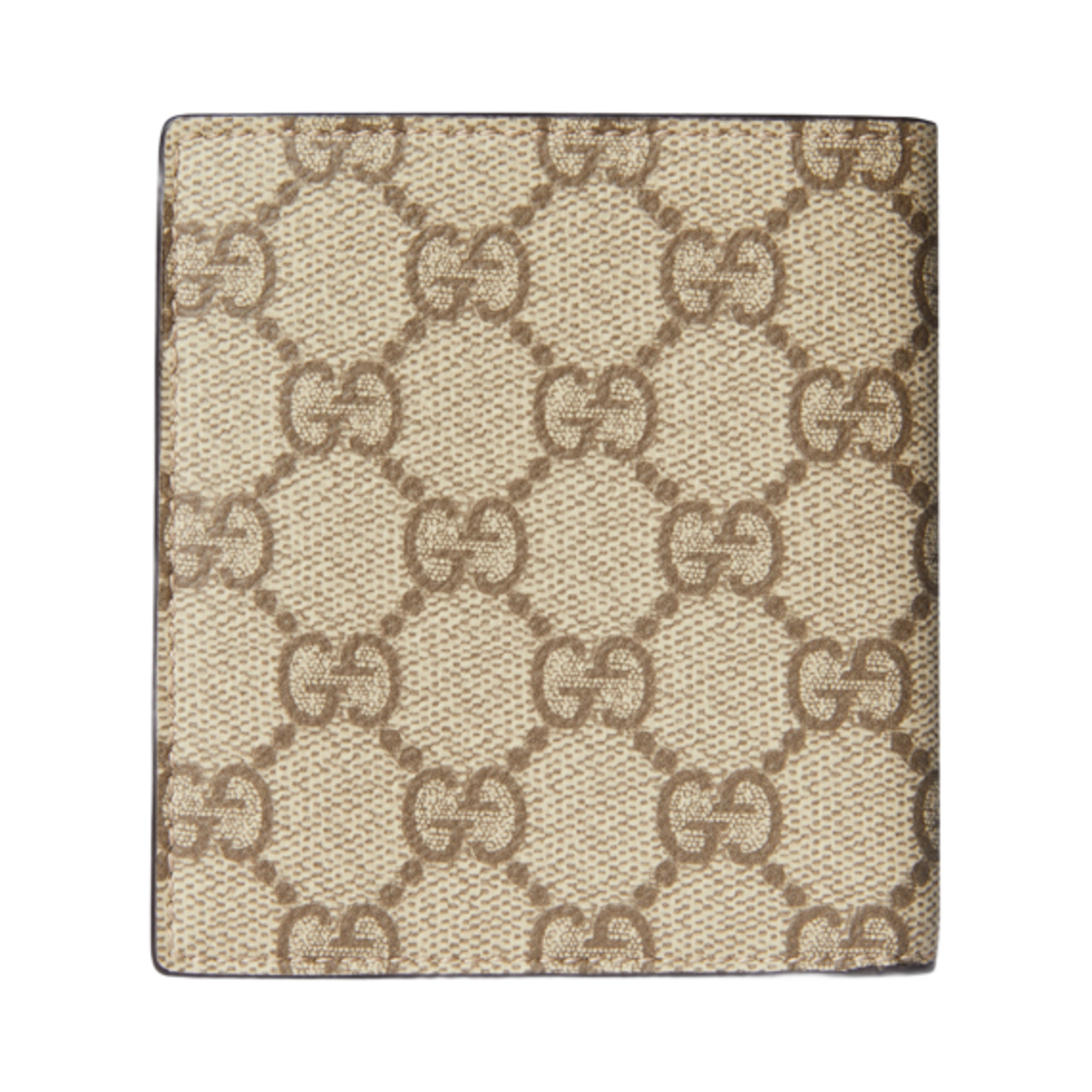 구찌 GG 엠블럼 바이폴드 지갑 베이지 다크 브라운(Gucci GG Emblem Bi-Fold Wallet Beige Dark Brown) - 3