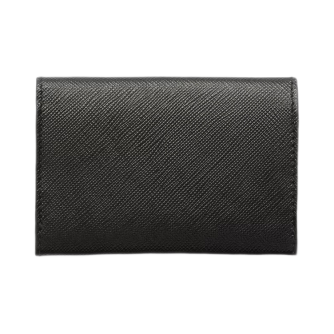 1MC110-QHH-F0002 Prada Saffiano Leather Card Holder Black - #3