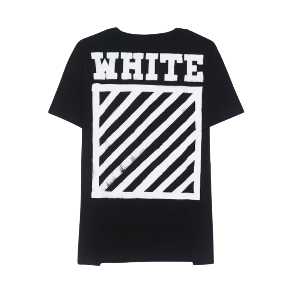 오프화이트 브러쉬드 다이애그 숏슬리브 티셔츠 블랙(Off-White Brushed Diag S/S T-Shirt Black) - 2