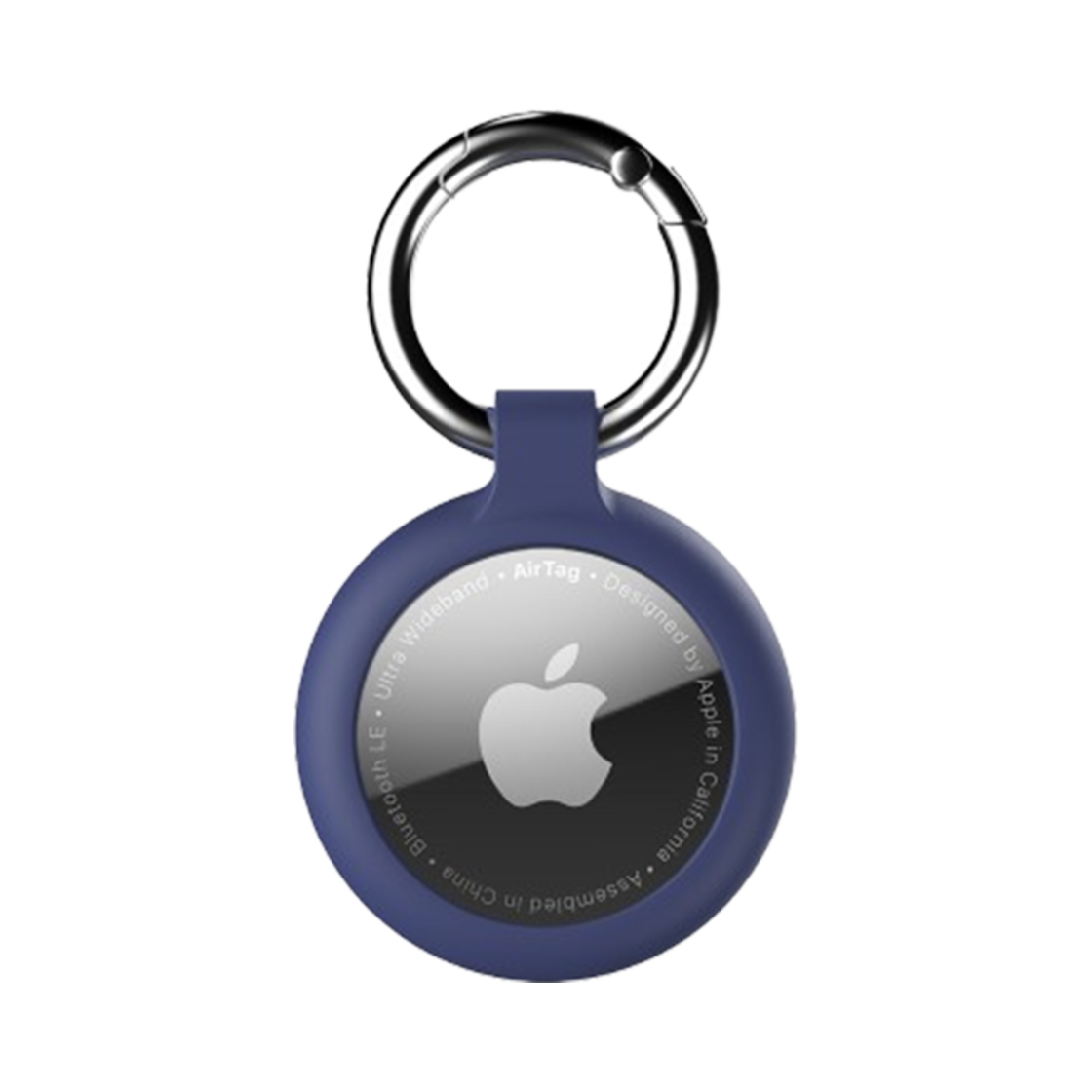 신지모루 에어태그 홀더 충격흡수 TPU 커버 케이스 네이비