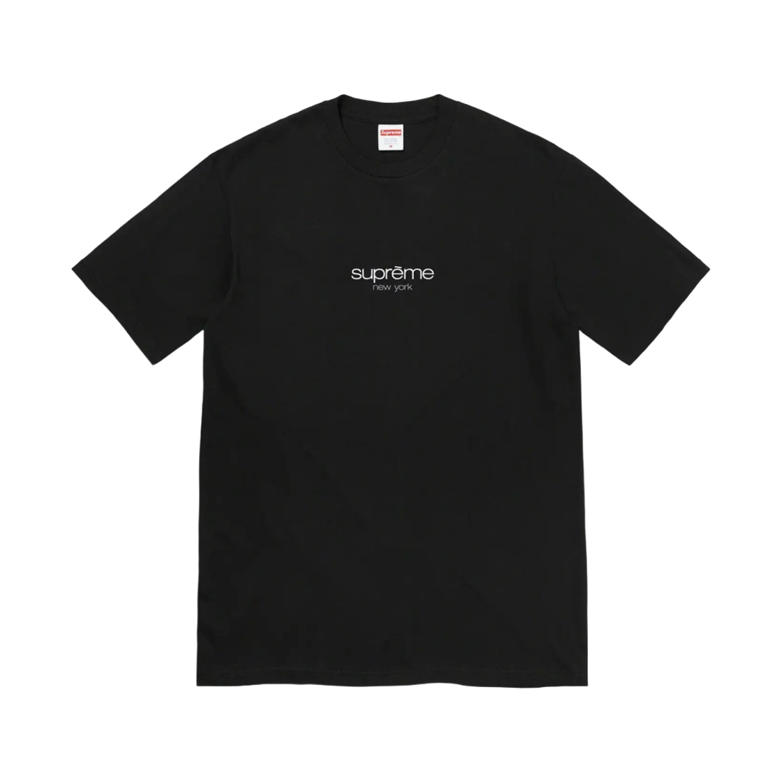 슈프림 클래식 로고 티셔츠 라이트 블랙 - 22SS(Supreme Classic Logo T-Shirt Black - 22SS) - 1