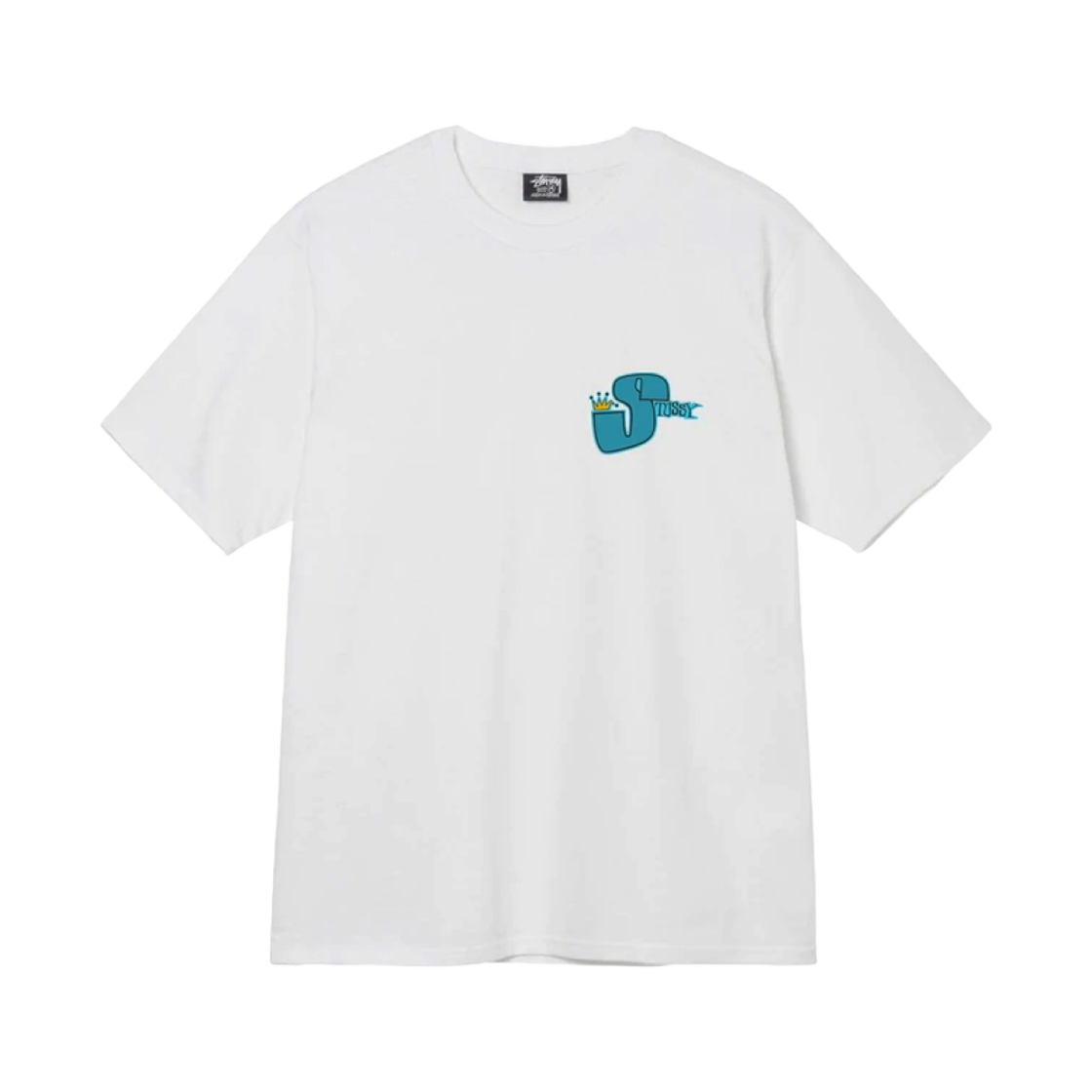 스투시 팻 S 티셔츠 화이트(Stussy Phat S T-Shirt White) - 2