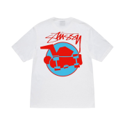Stussy Skateman T-Shirt White