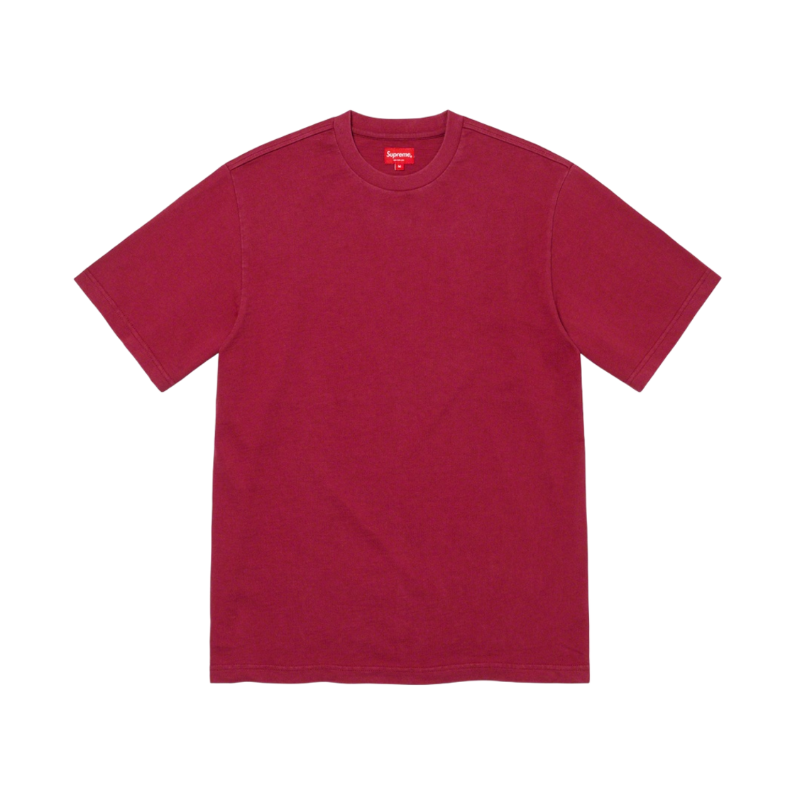 슈프림 콘트라스트 아플리케 숏슬리브 탑 카디널 - 22FW(Supreme Contrast Applique S/S Top Cardinal - 22FW) - 2