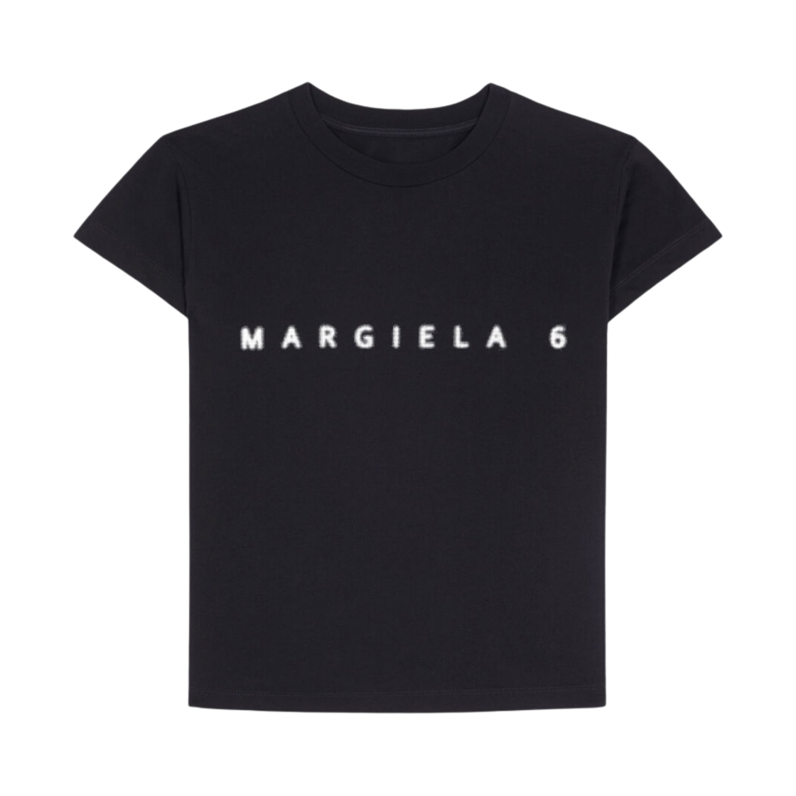 S52GC0265S24312900 (W) MM6 Maison Margiela Glow In The Dark T-shirt Black