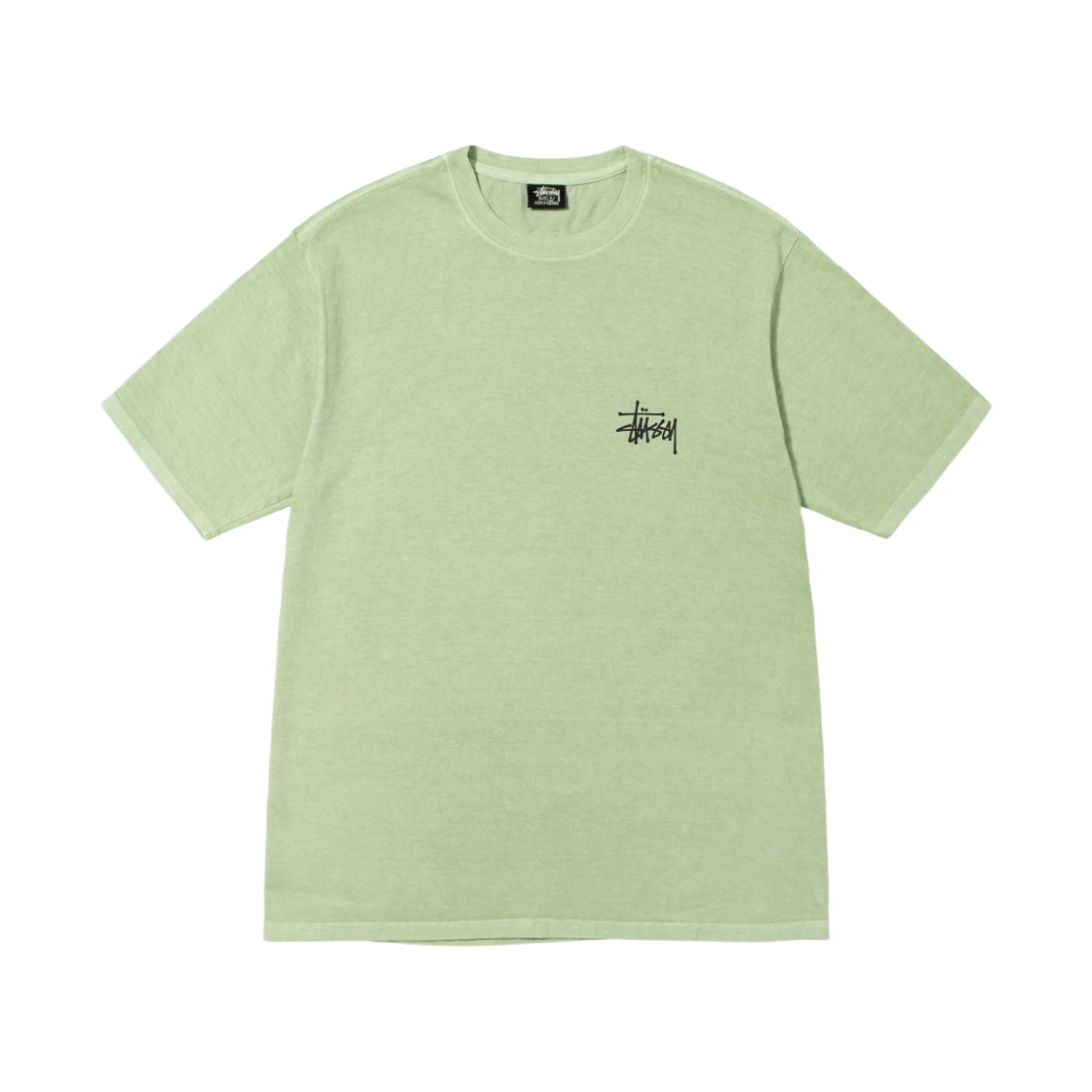 스투시 베이직 스투시 피그먼트 다이드 티셔츠 세이지 2022(Stussy Basic Stussy Pigment Dyed T-Shirt Sage 2022) - 2